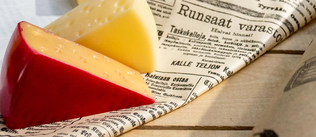 juustojen elintarvikepakkaukset